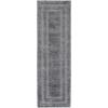 SAFAVIEH Florida Shag Collection Area Rug – 5’3″ x 7’6″, Creme & Creme, Border Design, Non-Shedding & Easy Care, 1.2-inch Thick Ideal for High Traffic Areas in Living Room, Bedroom (SG454-1111)(Grey)