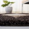SAFAVIEH Florida Shag Collection Area Rug – 8’6″ x 12′, Cream & Smoke, Modern Ogee Design, Non-Shedding & Easy Care, 1.2-inch Thick Ideal for High Traffic Areas in Living Room, Bedroom (SG461-1179)(Dark Brown/Ivory)