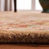 SAFAVIEH Heritage Collection Area Rug – 5′ x 8′, Beige & Rust, Handmade Traditional Oriental Wool, Ideal for High Traffic Areas in Living Room, Bedroom (HG963A)(Beige/Rust)