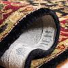 SAFAVIEH Heritage Collection Area Rug – 5′ x 8′, Black & Red, Handmade Traditional Oriental Wool, Ideal for High Traffic Areas in Living Room, Bedroom (HG953A)(Red / Black)