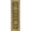SAFAVIEH Heritage Collection Area Rug – 5′ x 8′, Green & Taupe, Handmade Traditional Oriental Wool, Ideal for High Traffic Areas in Living Room, Bedroom (HG954A)(Green/Taupe)