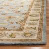 SAFAVIEH Heritage Collection Area Rug – 5′ x 8′, Light Blue & Beige, Handmade Traditional Oriental Wool, Ideal for High Traffic Areas in Living Room, Bedroom (HG913A)(Light Blue/Beige)