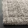 SAFAVIEH Hudson Shag Collection Area Rug – 5’1″ x 7’6″, Ivory & Grey, Moroccan Design, Non-Shedding & Easy Care, 2-inch Thick Ideal for High Traffic Areas in Living Room, Bedroom (SGH376A)(Ivory/Grey)