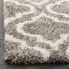 SAFAVIEH Hudson Shag Collection Area Rug – 6′ x 9′, Grey & Ivory, Moroccan Design, Non-Shedding & Easy Care, 2-inch Thick Ideal for High Traffic Areas in Living Room, Bedroom (SGH284B)(Grey/Ivory)