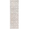 SAFAVIEH Hudson Shag Collection Area Rug – 6′ x 9′, Grey & Ivory, Moroccan Design, Non-Shedding & Easy Care, 2-inch Thick Ideal for High Traffic Areas in Living Room, Bedroom (SGH284B)(Multi Ivory/Beige)