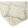 SAFAVIEH Hudson Shag Collection Area Rug – 8′ x 10′, Slate Blue & Ivory, Moroccan Trellis Design, Non-Shedding & Easy Care, 2-inch Thick Ideal for High Traffic Areas in Living Room, Bedroom (SGH283L)(Ivory/Beige)