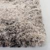 SAFAVIEH Iceland Shag Collection Accent Rug – 4′ x 6′, Cream & Grey, Modern Design, Non-Shedding & Easy Care, 2.5-inch Thick Ideal for High Traffic Areas in Entryway, Living Room, Bedroom (ISG514A)(Cream/Grey)