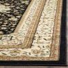 SAFAVIEH Lyndhurst Collection Area Rug – 5’3″ x 7’6″, Black & Ivory, Traditional Oriental Design, Non-Shedding & Easy Care, Ideal for High Traffic Areas in Living Room, Bedroom (LNH213A)(Black/Ivory)