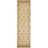 SAFAVIEH Lyndhurst Collection Area Rug – 5’3″ x 7’6″, Ivory & Ivory, Traditional Oriental Scroll Design, Non-Shedding & Easy Care, Ideal for High Traffic Areas in Living Room, Bedroom (LNH322A)(Ivory)