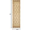 SAFAVIEH Lyndhurst Collection Area Rug – 5’3″ x 7’6″, Ivory & Ivory, Traditional Oriental Scroll Design, Non-Shedding & Easy Care, Ideal for High Traffic Areas in Living Room, Bedroom (LNH322A)(Ivory)