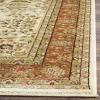 SAFAVIEH Lyndhurst Collection Area Rug – 5’3″ x 7’6″, Red & Black, Traditional Oriental Design, Non-Shedding & Easy Care, Ideal for High Traffic Areas in Living Room, Bedroom (LNH214A)(Ivory/Rust)