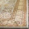 SAFAVIEH Lyndhurst Collection Area Rug – 5’3″ x 7’6″, Red & Black, Traditional Oriental Design, Non-Shedding & Easy Care, Ideal for High Traffic Areas in Living Room, Bedroom (LNH214A)(Grey/Beige)