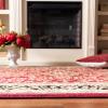 SAFAVIEH Lyndhurst Collection Area Rug – 5’3″ x 7’6″, Red & Black, Traditional Oriental Design, Non-Shedding & Easy Care, Ideal for High Traffic Areas in Living Room, Bedroom (LNH214A)(Red / Black)