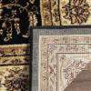 SAFAVIEH Lyndhurst Collection Area Rug – 5’3″ x 7’6″, Sage & Ivory, Traditional Oriental Design, Non-Shedding & Easy Care, Ideal for High Traffic Areas in Living Room, Bedroom (LNH219B)(Black/Ivory)