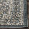 SAFAVIEH Lyndhurst Collection Area Rug – 8′ x 10′, Cream & Beige, Traditional Oriental Design, Non-Shedding & Easy Care, Ideal for High Traffic Areas in Living Room, Bedroom (LNH338B)(Teal/Grey)