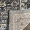SAFAVIEH Lyndhurst Collection Area Rug – 8′ x 10′, Cream & Beige, Traditional Oriental Design, Non-Shedding & Easy Care, Ideal for High Traffic Areas in Living Room, Bedroom (LNH338B)(Teal/Grey)