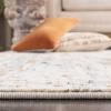 SAFAVIEH Madison Collection Area Rug – 5’3″ x 7’6″, Cream & Blue, Boho Distressed Medallion Design, Non-Shedding & Easy Care, Ideal for High Traffic Areas in Living Room, Bedroom (MAD474B)(Cream/Blue)