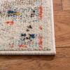 SAFAVIEH Madison Collection Area Rug – 5’3″ x 7’6″, Cream & Blue, Boho Distressed Medallion Design, Non-Shedding & Easy Care, Ideal for High Traffic Areas in Living Room, Bedroom (MAD474B)(Cream/Blue)