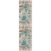 SAFAVIEH Madison Collection Area Rug – 5’3″ x 7’6″, Cream & Orange, Modern Abstract Design, Non-Shedding & Easy Care, Ideal for High Traffic Areas in Living Room, Bedroom (MAD478B)(Green/Rust)