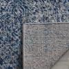 SAFAVIEH Madison Collection Area Rug – 5’3″ x 7’6″, Creme & Yellow, Glam Ogee Trellis Distressed Design, Non-Shedding & Easy Care, Ideal for High Traffic Areas in Living Room, Bedroom (MAD604C)(Navy/Silver)