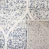SAFAVIEH Madison Collection Area Rug – 5’3″ x 7’6″, Creme & Yellow, Glam Ogee Trellis Distressed Design, Non-Shedding & Easy Care, Ideal for High Traffic Areas in Living Room, Bedroom (MAD604C)(Cream/Royal Blue)