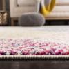 SAFAVIEH Madison Collection Area Rug – 5’3″ x 7’6″, Creme & Yellow, Glam Ogee Trellis Distressed Design, Non-Shedding & Easy Care, Ideal for High Traffic Areas in Living Room, Bedroom (MAD604C)(Creme/Yellow)