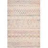 SAFAVIEH Madison Collection Area Rug – 5’3″ x 7’6″, Ivory & Fuchsia, Moroccan Boho Distressed Design, Non-Shedding & Easy Care, Ideal for High Traffic Areas in Living Room, Bedroom (MAD798A)
