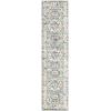 SAFAVIEH Madison Collection Area Rug – 5’3″ x 7’6″, Orange & Ivory, Boho Chic Medallion Distressed Design, Non-Shedding & Easy Care, Ideal for High Traffic Areas in Living Room, Bedroom (MAD468P)(Grey/Ivory)