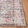 SAFAVIEH Madison Collection Area Rug – 5’3″ x 7’6″, Orange & Ivory, Boho Chic Medallion Distressed Design, Non-Shedding & Easy Care, Ideal for High Traffic Areas in Living Room, Bedroom (MAD468P)(Taupe/Ivory)