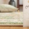 SAFAVIEH Madison Collection Area Rug – 5’3″ x 7’6″, Orange & Ivory, Boho Chic Medallion Distressed Design, Non-Shedding & Easy Care, Ideal for High Traffic Areas in Living Room, Bedroom (MAD468P)(Sage/Ivory)
