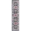 SAFAVIEH Madison Collection Area Rug – 5’3″ x 7’6″, Orange & Ivory, Boho Chic Medallion Distressed Design, Non-Shedding & Easy Care, Ideal for High Traffic Areas in Living Room, Bedroom (MAD468P)(Navy/Ivory)