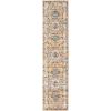 SAFAVIEH Madison Collection Area Rug – 5’3″ x 7’6″, Orange & Ivory, Boho Chic Medallion Distressed Design, Non-Shedding & Easy Care, Ideal for High Traffic Areas in Living Room, Bedroom (MAD468P)(Orange/Ivory)