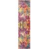 SAFAVIEH Madison Collection Area Rug – 6′ x 9′, Grey & Red, Boho Abstract Distressed Design, Non-Shedding & Easy Care, Ideal for High Traffic Areas in Living Room, Bedroom (MAD425R)(Fuchsia/Gold)