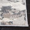 SAFAVIEH Madison Collection Area Rug – 6′ x 9′, Grey & Red, Boho Abstract Distressed Design, Non-Shedding & Easy Care, Ideal for High Traffic Areas in Living Room, Bedroom (MAD425R)(Grey/Beige)