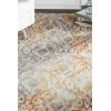SAFAVIEH Madison Collection Area Rug – 6’7″ x 9’2″, Cream & Orange, Boho Chic Distressed Design, Non-Shedding & Easy Care, Ideal for High Traffic Areas in Living Room, Bedroom (MAD608K)(Cream/Orange)