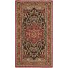 SAFAVIEH Mahal Collection Area Rug – 8′ x 10′, Natural & Navy, Traditional Oriental Design, Non-Shedding & Easy Care, Ideal for High Traffic Areas in Living Room, Bedroom (MAH625B)(Red)