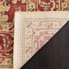 SAFAVIEH Mahal Collection Area Rug – 8′ x 10′, Red & Natural, Traditional Oriental Design, Non-Shedding & Easy Care, Ideal for High Traffic Areas in Living Room, Bedroom (MAH698A)(Red/Natural)