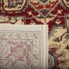 SAFAVIEH Mahal Collection Area Rug – 8′ x 10′, Red & Natural, Traditional Oriental Design, Non-Shedding & Easy Care, Ideal for High Traffic Areas in Living Room, Bedroom (MAH698A)(Creme/Red)