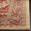 SAFAVIEH Mahal Collection Area Rug – 8′ x 10′, Red & Natural, Traditional Oriental Design, Non-Shedding & Easy Care, Ideal for High Traffic Areas in Living Room, Bedroom (MAH698A)(Red/Natural)