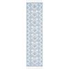 SAFAVIEH Moroccan Tassel Shag Collection Accent Rug – 4’5″ x 6’5″, Ivory & Black, 0.75-inch Thick Ideal for High Traffic Areas in Entryway, Living Room, Bedroom (MTS452A)(Ivory/Light Blue)