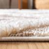 SAFAVIEH Moroccan Tassel Shag Collection Area Rug – 5’3″ x 7’6″, Ivory & Grey, Boho Design, Non-Shedding & Easy Care, 2-inch Thick Ideal for High Traffic Areas in Living Room, Bedroom (MTS601F)(Ivory/Brown)