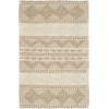 SAFAVIEH Natura Collection Accent Rug – 4′ x 6′, Grey & Ivory, Handmade Moroccan Boho Tribal Wool & Cotton, Ideal for High Traffic Areas in Entryway, Living Room, Bedroom (NAT102A)(Beige/Ivory)