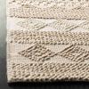 SAFAVIEH Natura Collection Accent Rug – 4′ x 6′, Grey & Ivory, Handmade Moroccan Boho Tribal Wool & Cotton, Ideal for High Traffic Areas in Entryway, Living Room, Bedroom (NAT102A)(Beige/Ivory)