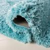 SAFAVIEH Polar Shag Collection Area Rug – 5’1″ x 7’6″, Light Turquoise, Solid Glam Design, Non-Shedding & Easy Care, 3-inch Thick Ideal for High Traffic Areas in Living Room, Bedroom (PSG800T)(Light Turquoise)