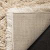 SAFAVIEH Polar Shag Collection Area Rug – 5’1″ x 7’6″, Light Turquoise, Solid Glam Design, Non-Shedding & Easy Care, 3-inch Thick Ideal for High Traffic Areas in Living Room, Bedroom (PSG800T)(Light Beige)
