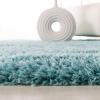 SAFAVIEH Polar Shag Collection Area Rug – 5’1″ x 7’6″, Light Turquoise, Solid Glam Design, Non-Shedding & Easy Care, 3-inch Thick Ideal for High Traffic Areas in Living Room, Bedroom (PSG800T)(Light Turquoise)
