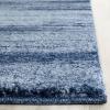 SAFAVIEH Retro Collection Area Rug – 8′ Square, Light Blue & Blue, Modern Abstract Design, Non-Shedding & Easy Care, Ideal for High Traffic Areas in Living Room, Bedroom (RET2693-6065)(Light Blue/Blue)