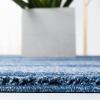SAFAVIEH Retro Collection Area Rug – 8′ Square, Light Blue & Blue, Modern Abstract Design, Non-Shedding & Easy Care, Ideal for High Traffic Areas in Living Room, Bedroom (RET2693-6065)(Light Blue/Blue)