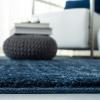 SAFAVIEH Retro Collection Area Rug – 8′ x 10′, Black & Light Grey, Modern Abstract Design, Non-Shedding & Easy Care, Ideal for High Traffic Areas in Living Room, Bedroom (RET2770-9079)(Light Blue/Blue)