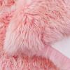 SAFAVIEH Sheep Skin Collection Accent Rug – 3′ x 5′, Steel Blue, Handmade Rustic Glam Genuine Pelt, 3.4-inch Thick Ideal for High Traffic Areas in Entryway, Living Room, Bedroom (SHS121B)(Solid Pink)
